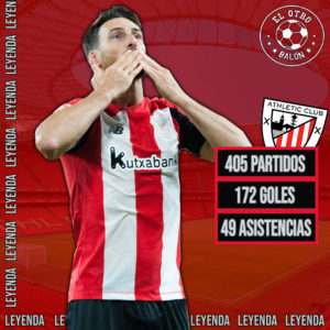 Estadísticas Aritz Aduriz con el Athletic Club de Bilbao. El Otro Balón