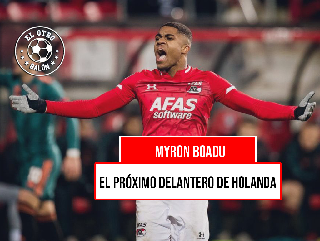 Myron Boadu, el futuro delantero de Holanda