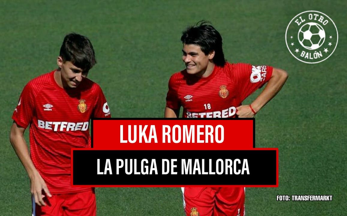 Luka Romero, la pulga del Mallorca